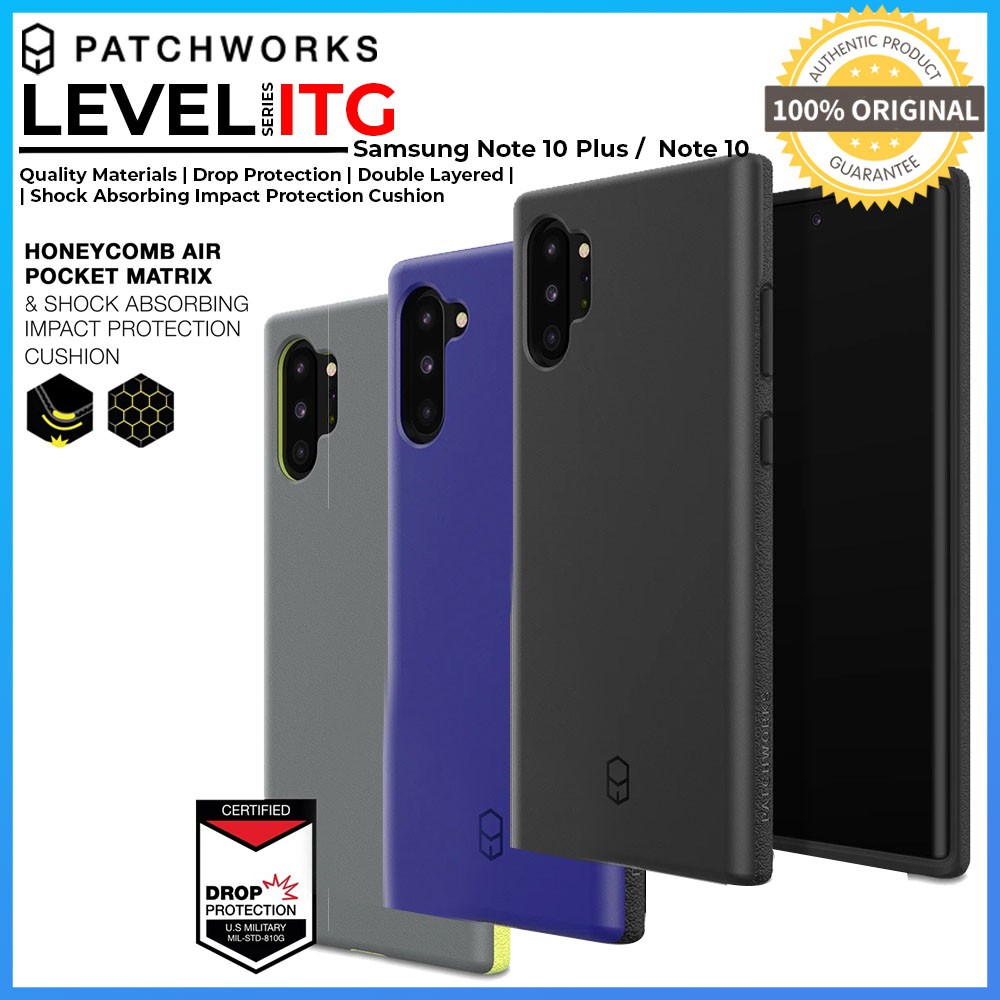 Jual Case Samsung Galaxy Note 10 Plus Note 10 Patchworks Level ITG ...