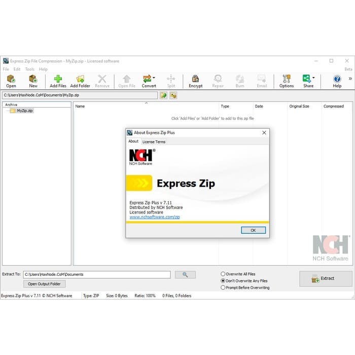 Jual NCH Express Zip File Compression - Aplikasi Extract dan Arsip File ...