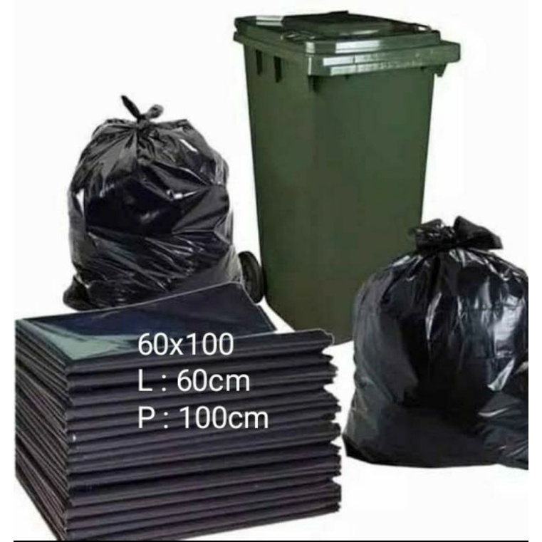 Jual Plastik Sampahkarung Sampah 60cmx100cm Shopee Indonesia 1031