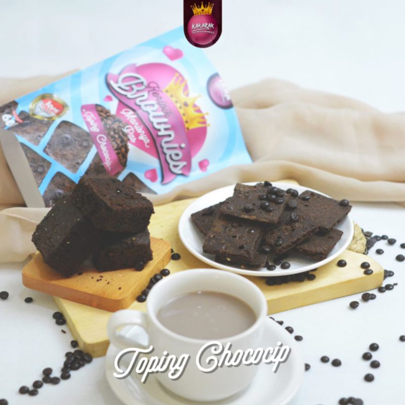 Jual KERIPIK BROWNIES KAKARAK - 65gr | Shopee Indonesia