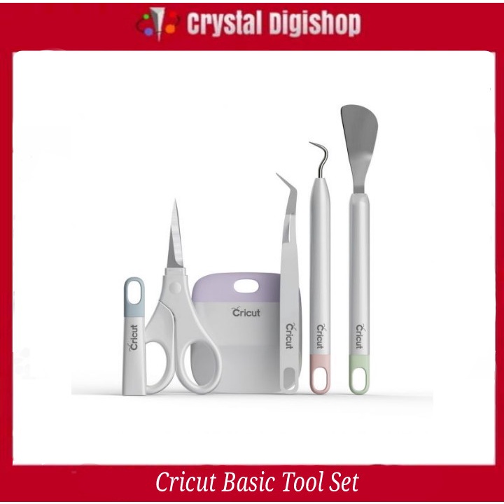 Cricut 2006695 Kit d'outils de base 5 pièces assortis
