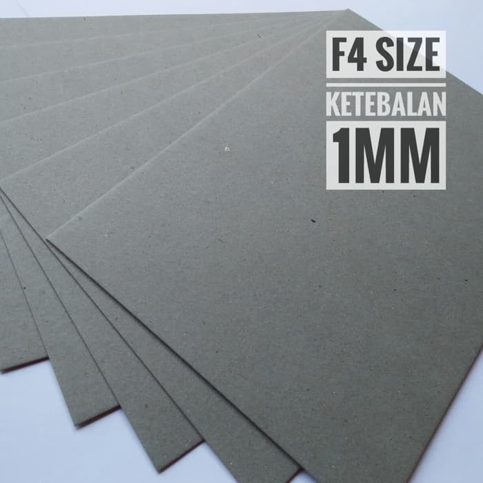 Jual Kertas Karton Board No 50 Ukuran F4 21.5 cm X 33 cm Shopee Indonesia