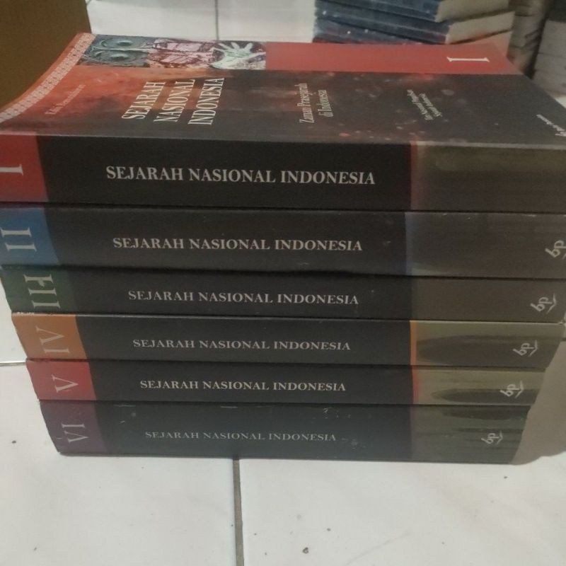 Jual Sejarah Nasional Indonesia Seri 6 Buku Edisi Pemutakhiran Original ...