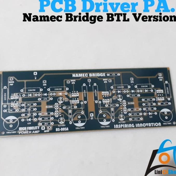 Jual Pcb Driver Pa Namec Bridge Btl Version Sale | Shopee Indonesia