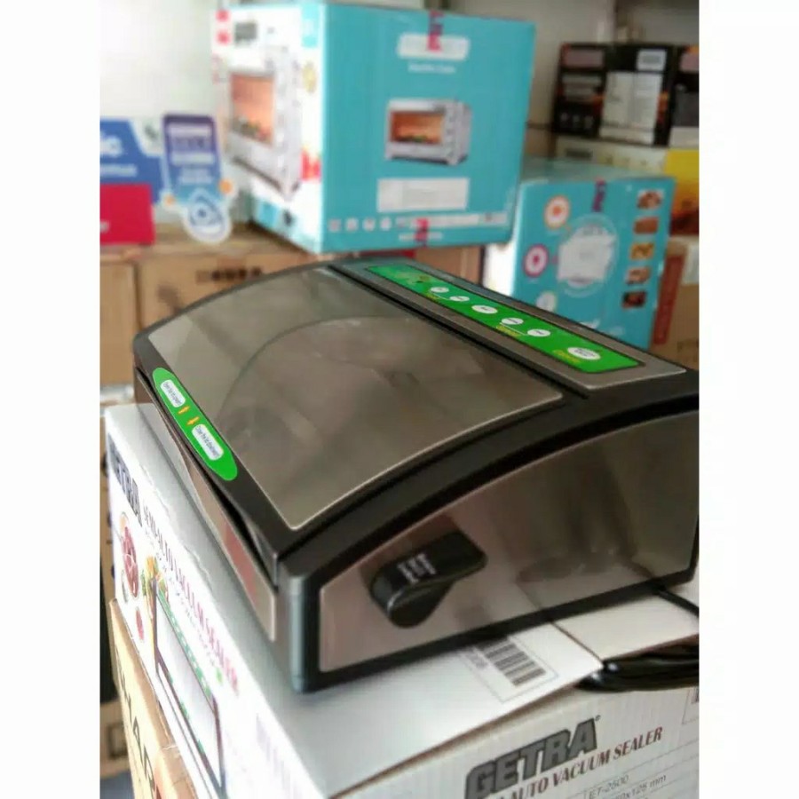 Jual Vacuum Sealer GETRA Machine Packaging ET 2500 ET2500 mesin vacum Shopee Indonesia