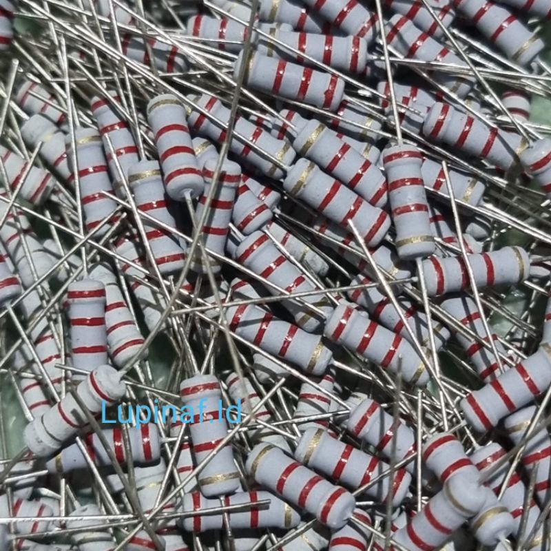 Jual 10 PCS RESISTOR 1W 1WATT 1 WATT RESISTOR KAPUR | Shopee Indonesia