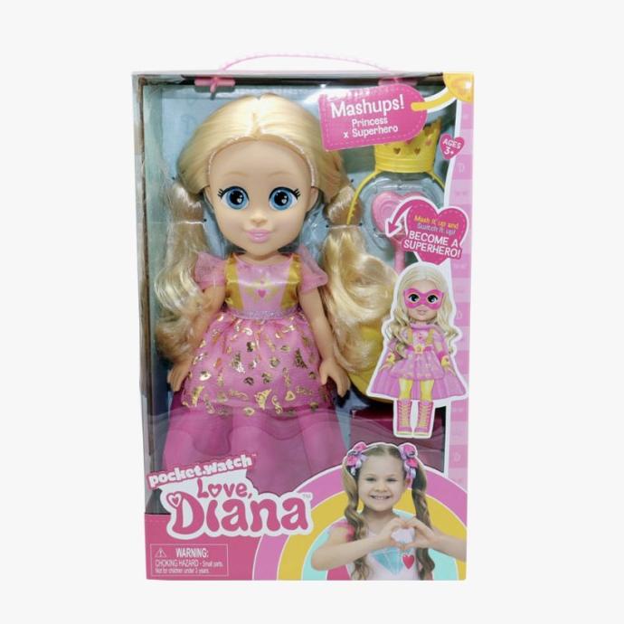 Jual Boneka Karakter POCKET WATCH LOVE DIANA DOLL DIANA ROMA Shopee Indonesia