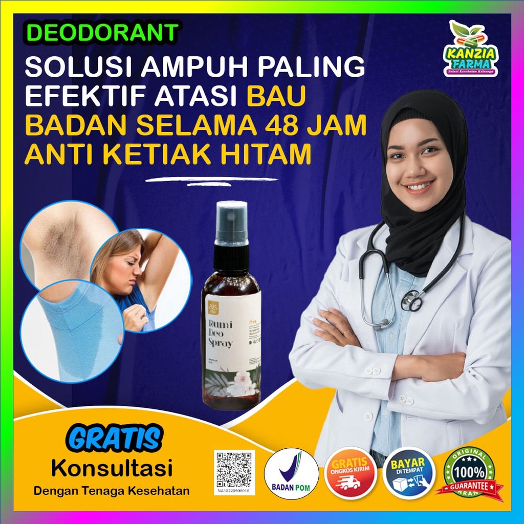 Jual Obat Penghilang Bau Badan Ketek Ketiak Basah Hitam Anti Perspirant