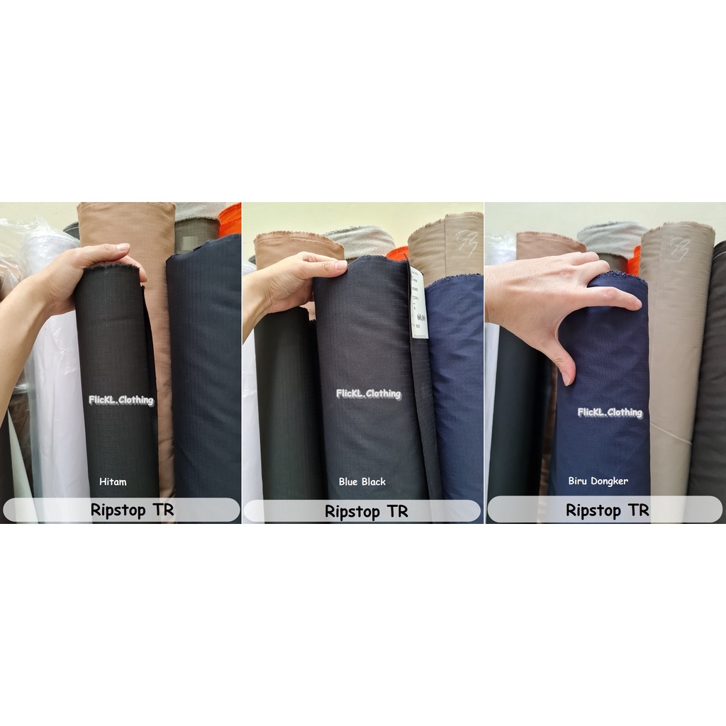 Jual Bahan Kain Ripstop TR Katun Tornado Ripstop Kotak Kotak Tornado ...