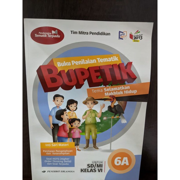 Jual Buku BUPETIK Kelas 6a, 6b, 6c Dan 6d | Shopee Indonesia