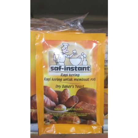 Jual KZ - saf-instant ragi kering untuk membuat roti 11g | Shopee Indonesia