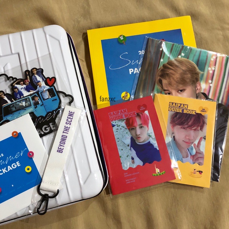 Jual BTS Summer Package 2018 In Saipan FULL SET Jungkook SUGA Guide 