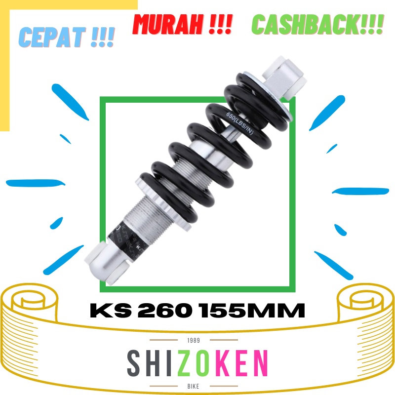 Ks 260 best sale rear shock