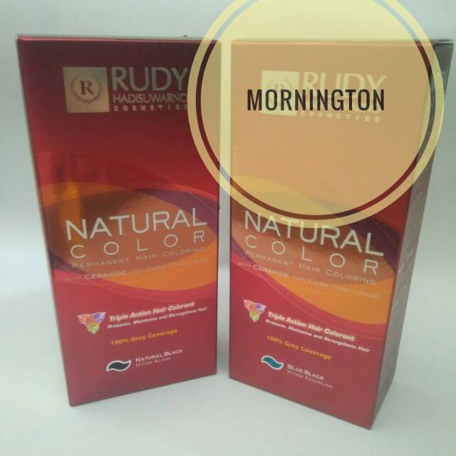 Jual Rudy Hadisuwarno Natural Color 60ml Pewarna Rambut (permanen ...