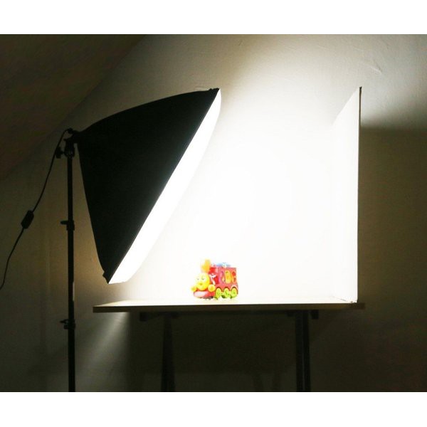 Jual Paket Continuous Lighting Softbox 4lamp 60x60cm With Light Stand