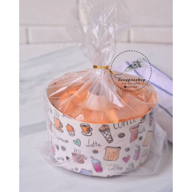 Jual Cup Chiffon Motif / Kertas Chiffon Cake / Cup Kertas Kue Chiffon ...
