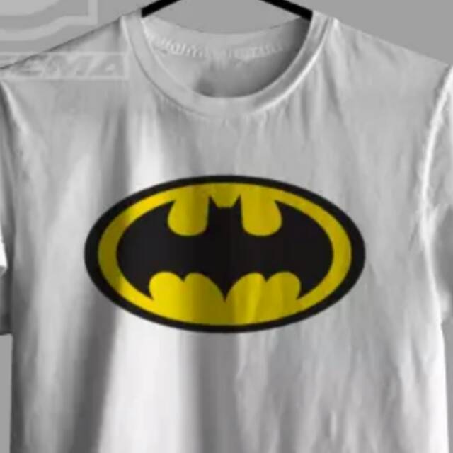 Jual KAOS CUSTOM LOGO BATMAN BISA REQUEST TULISAN DAN GAMBAR | Shopee ...