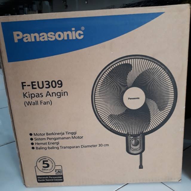 Jual Wall Fan Kipas Tembok Dinding Panasonic F Eu309 Shopee Indonesia 9952