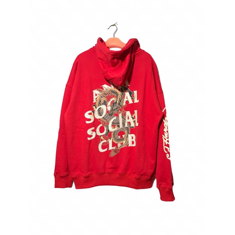 Anti social social club ed hardy hoodie sale