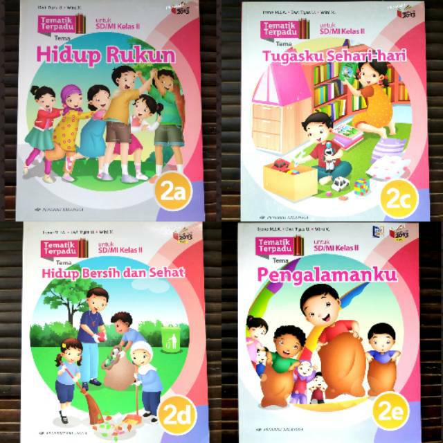 Jual Buku Tematik Terpadu Sd Mi Kelas 2a 2c 2d 2e Kurikulum 2013 Revisi Erlangga Shopee Indonesia 