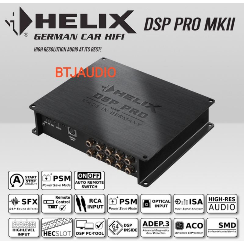 Jual DSP PROCCESSOR HELIX DSP PRO MK2 8 to 10 CHANNEL Jual DSP PROCCESSOR HELIX DSP PRO MK2 8 to 10 CHANNEL