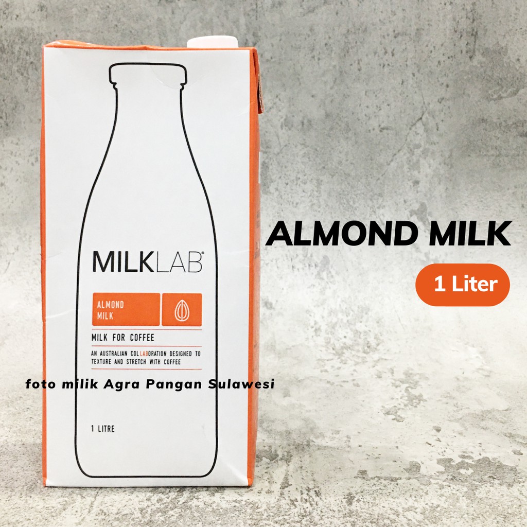 Jual Milklab Almond Milk Susu Kacang Almond Milk Lab For Coffee Kopi L Shopee Indonesia