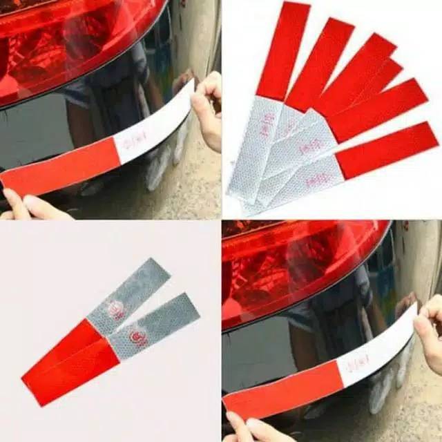 Jual Sticker Reflector Warning Sign / Sticket Reflector 30cm dan 40cm ...
