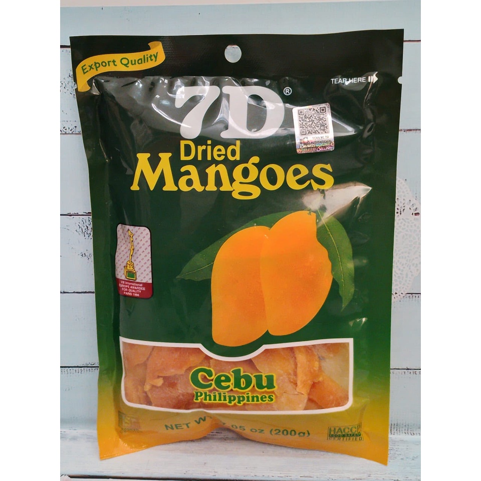 Jual Philippine 7D Cebu Dried Mangoes 200g Shopee Indonesia