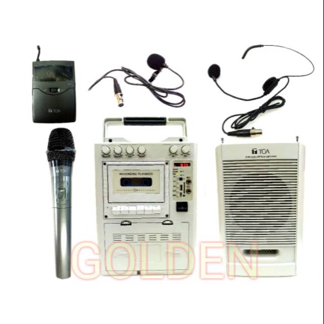 0510-140 TOA PORTABLE AMPLIFIER KZ-30DC