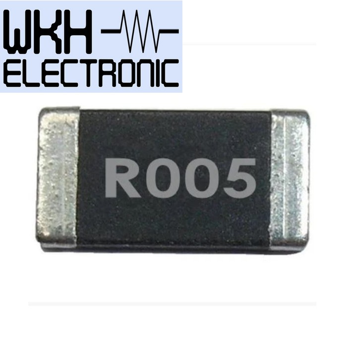 Jual SMD 2512 alloy resistor R005 0.005 ohm 5mR accuracy 1% r