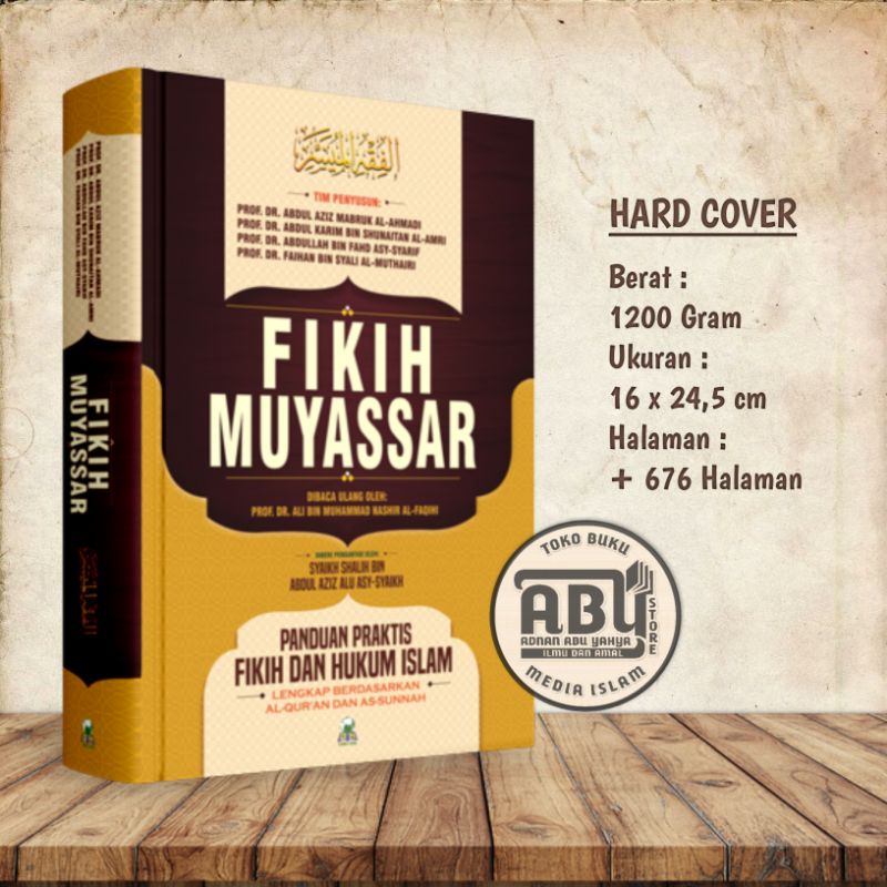 Jual Buku Fikih Muyassar Panduan Praktis Fiqih Dan Hukum Islam Lengkap