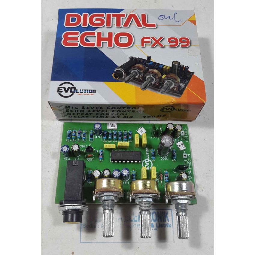 Jual KIT DIGITAL ECHO REVERB MINI DC 12 VOLT Shopee Indonesia