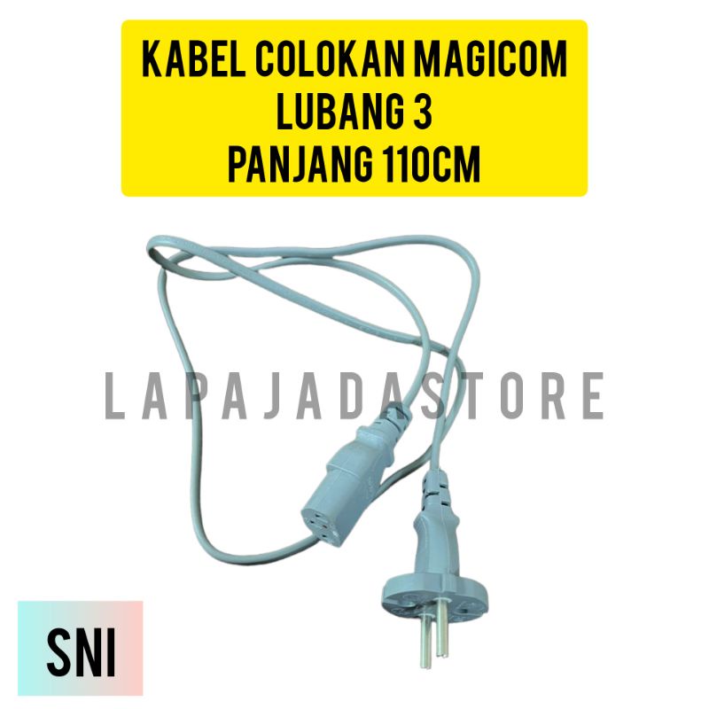 Jual KABEL MAGICOM / COLOKAN KABEL MAGICOM RICE COOKER PENANAK NASI 3 ...