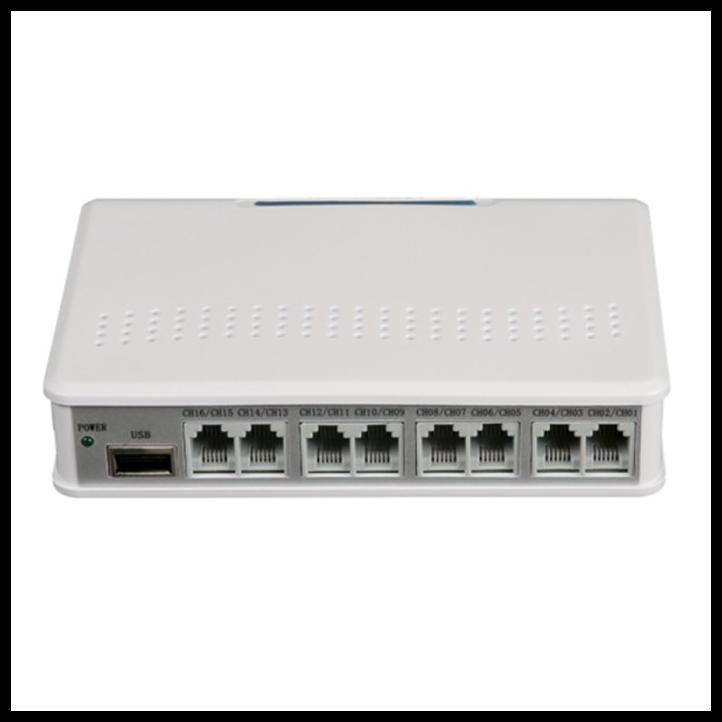 Jual Alat Rekam Perekam Telepon 16 Line Port Usb Voice Logger Myvoice ...