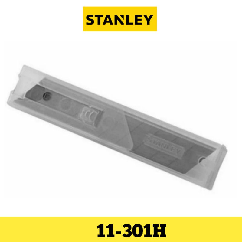 Jual mata pisau curter ukuran 18mm isi10pcs 11-301H stanley | Shopee ...