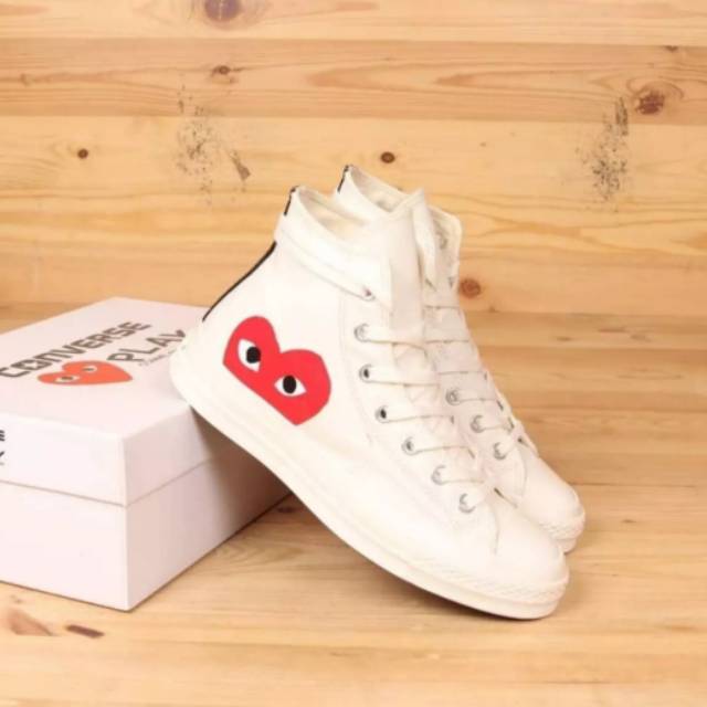 Jual HOY JAKARTA Sepatu Converse AllStar CDG Play Sepatu Import