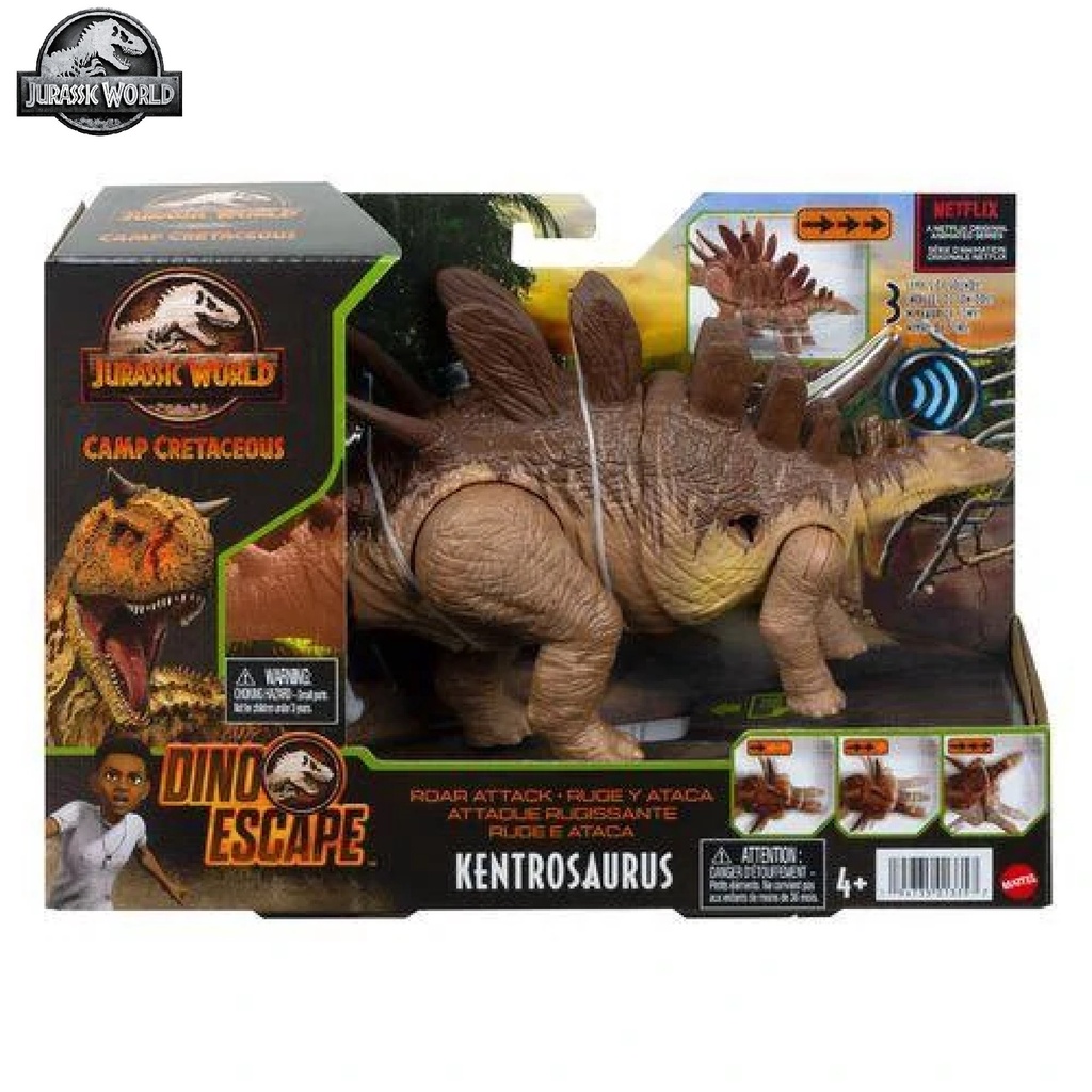 Jual Jurassic World Camp Cretaceous Dino Escape Roar Attack Kentrosaurus Figure Shopee Indonesia