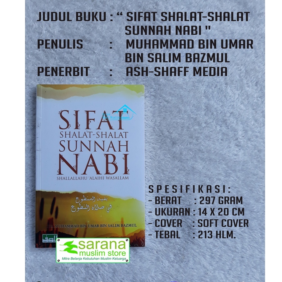 Jual Buku Sifat Shalat Shalat Sunnah Nabi Shopee Indonesia