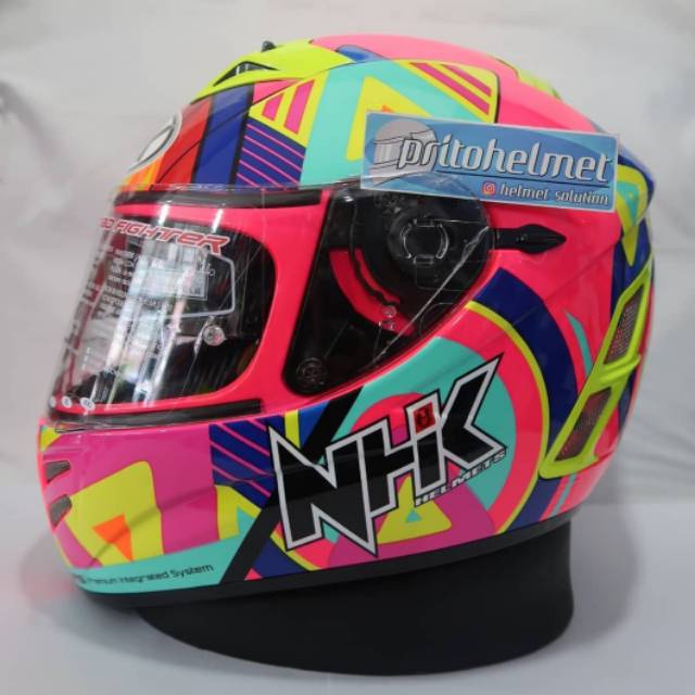Jual NHK Terminator Pigment Pink 2Visor | Shopee Indonesia