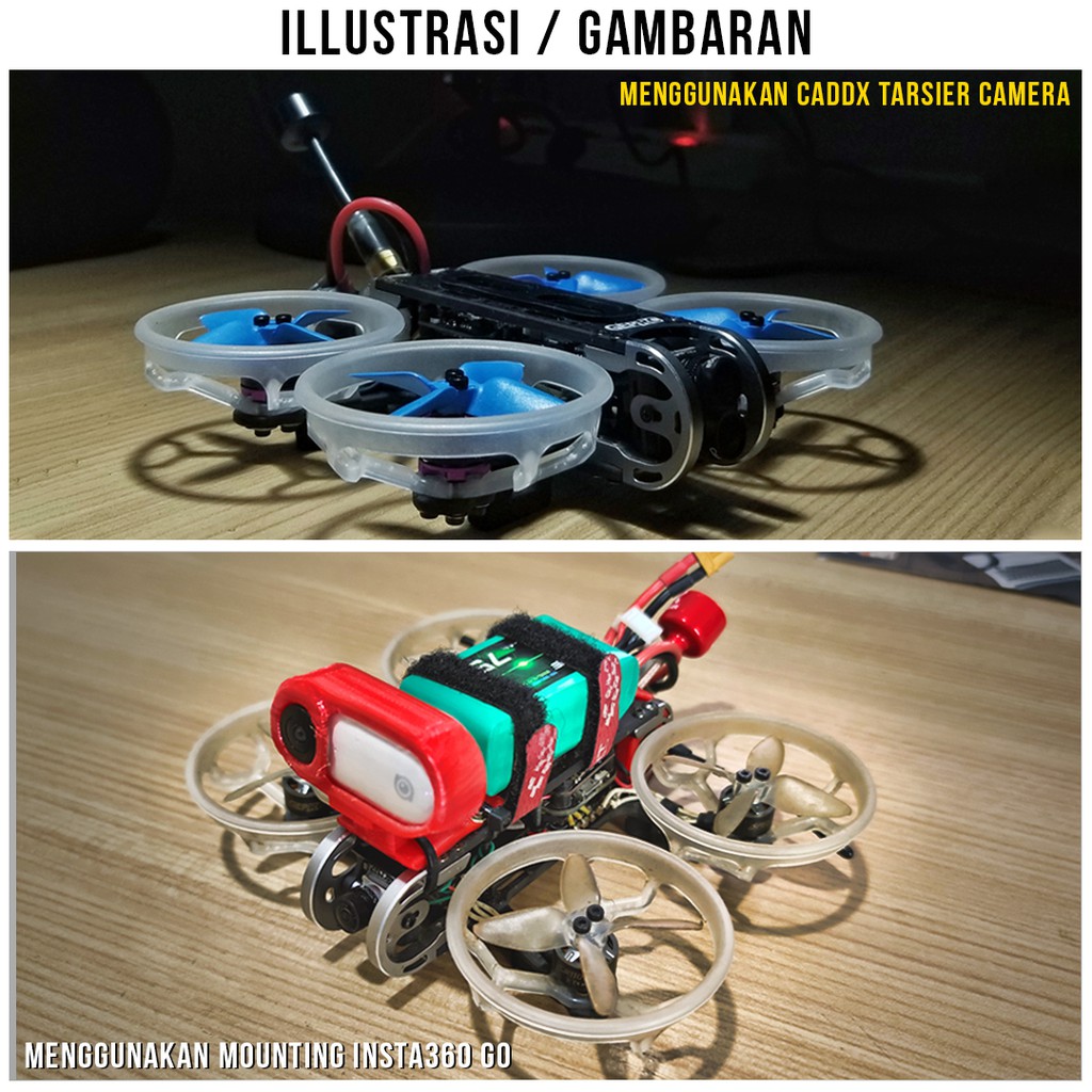 Jual GEPRC CinePro 3-4S Cinematic FPV Drone Racing Frsky R9MM RX - 2nd ...