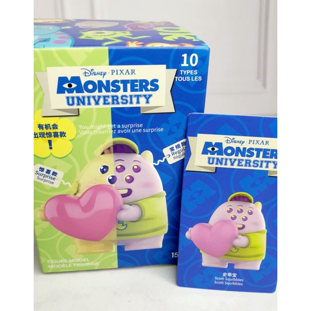 Jual Miniso Monster University Squibbles Blind Box | Shopee Indonesia