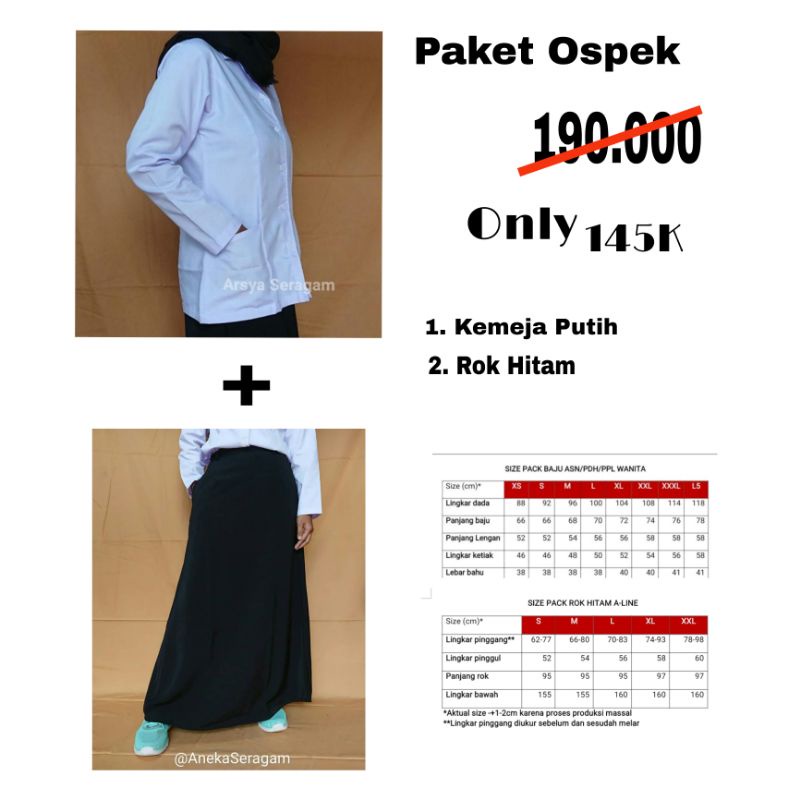 Jual Baju Seragam Ospek Magang Kerja/Mahasiswa | Shopee Indonesia