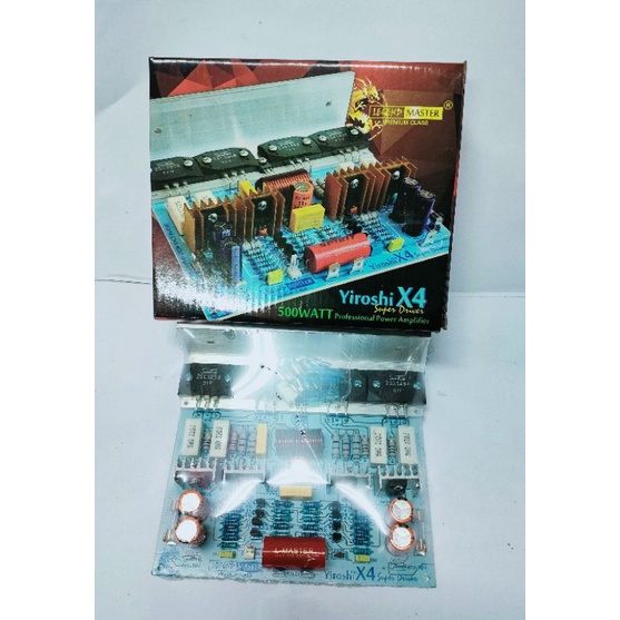 Jual POWER YIROSHI X4 PLUS TRANSISTOR | Shopee Indonesia