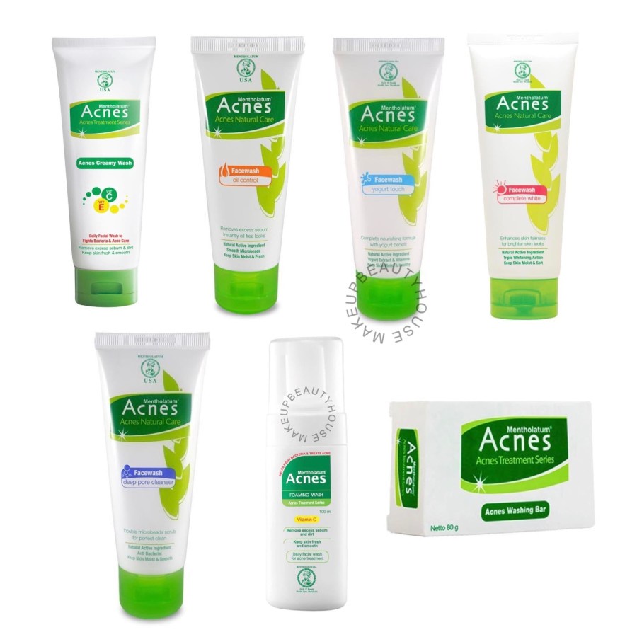 Jual Acnes Creamy Wash | Complete White | Deep Pore Cleanser | Oil ...