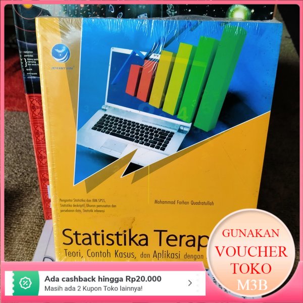 Jual Original Statistika Terapan Teori Contoh Kasus Dan Aplikasi Dengan