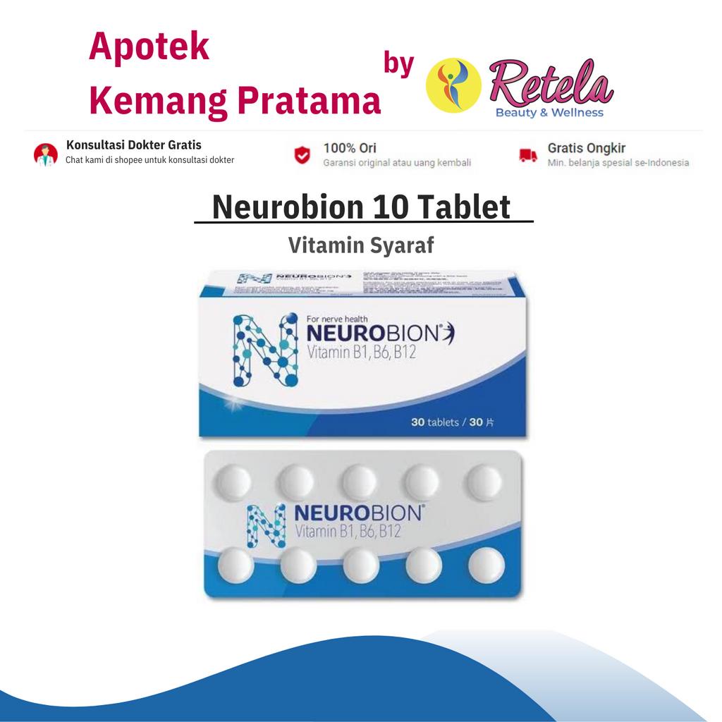Jual NEUROBION 1 STRIP 10 TABLET | Shopee Indonesia