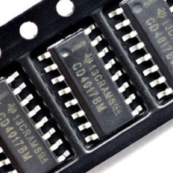 Circuiti Integrati CD4017 Contatore Decimale SMD, Pacchetto SOP16, Confezione Da 1 A 20 Pezzi
