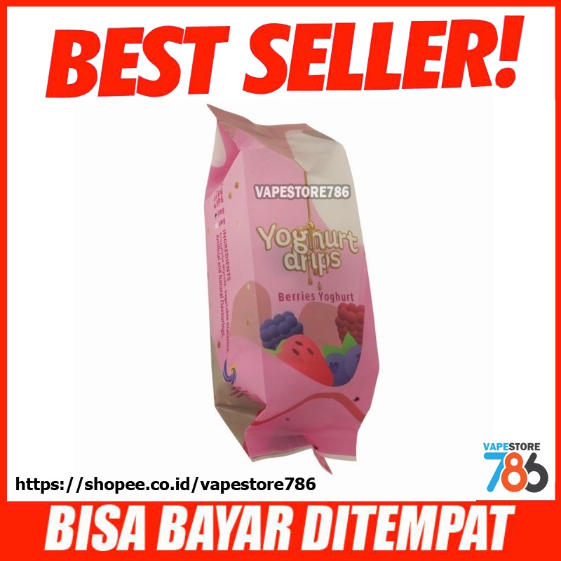 Jual Yoghurt Yogurt Drips Drip V1 Liquid Liquids Freebase Cukai 60ml ...