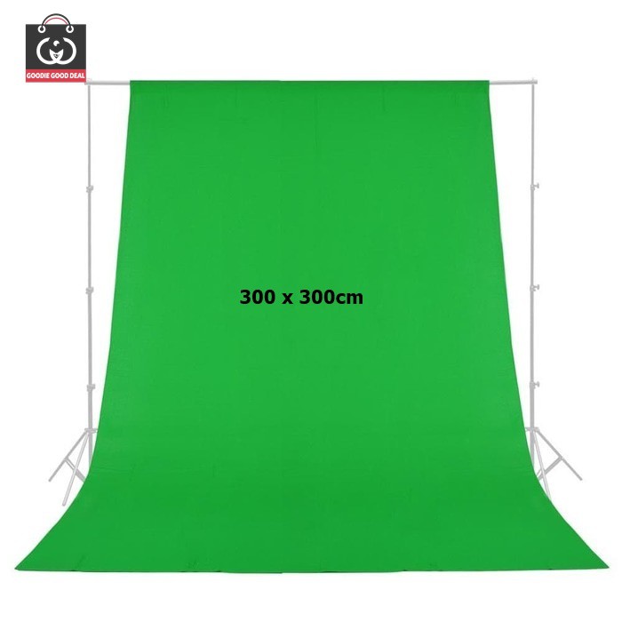 Jual Kain Backdrop Studio Fotografi Cotton Textile Cloth Greenscreen