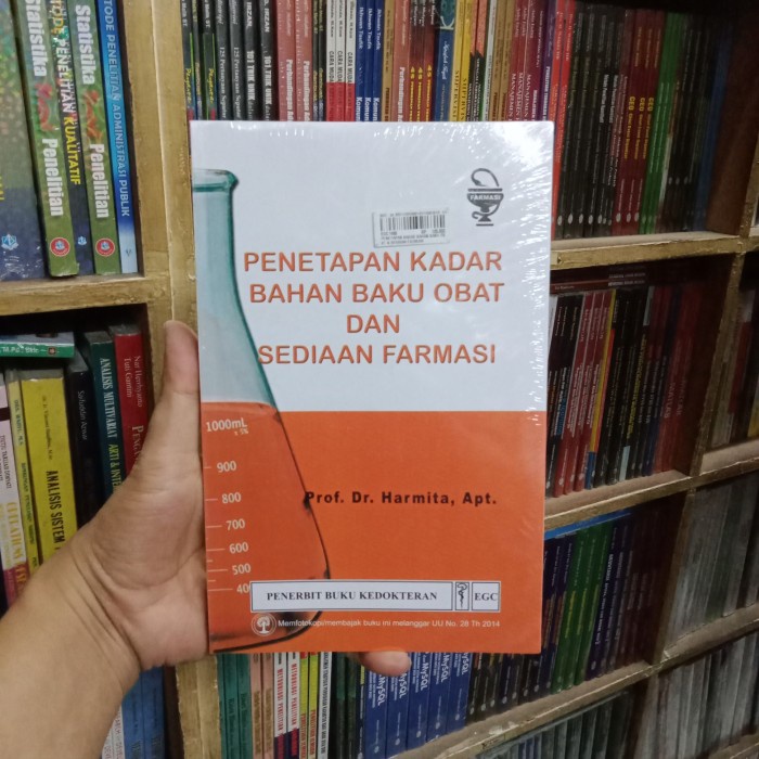 Jual PENETAPAN KADAR BAHAN BAKU OBAT DAN SEDIAAN FARMASI | Shopee Indonesia